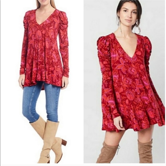 Free People Hello Lover Tunic - Picture 1 of 4